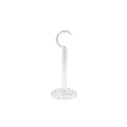 2539-16 - Suporte Leão 19mm 7cm c/ Roseta Fixa - Branco