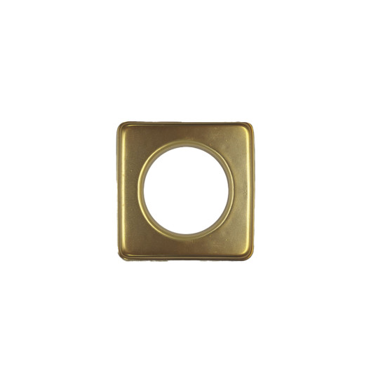 0070-64 - Ilhos Plastico Quadrado 28mm - Golden Vintage