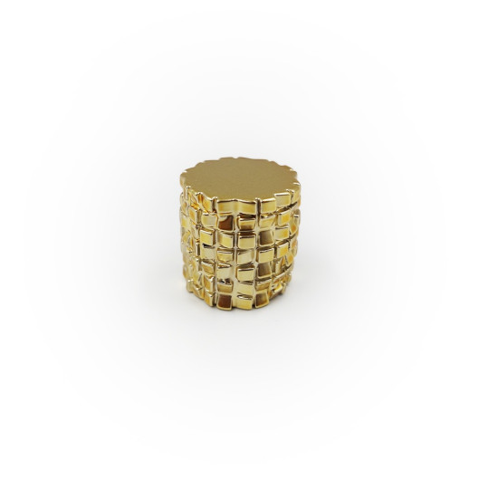 17361-64 - Ponteira Mosaico 19mm - Golden Vintage