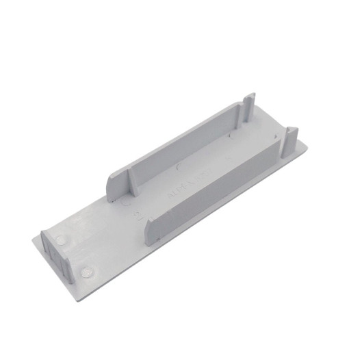 Tampa da Guia Lateral com Encaixe Clip X 8cm Inferior - Branco - AC5297