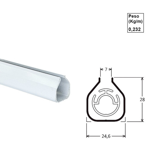 Base Double Vision - Branco - AC638