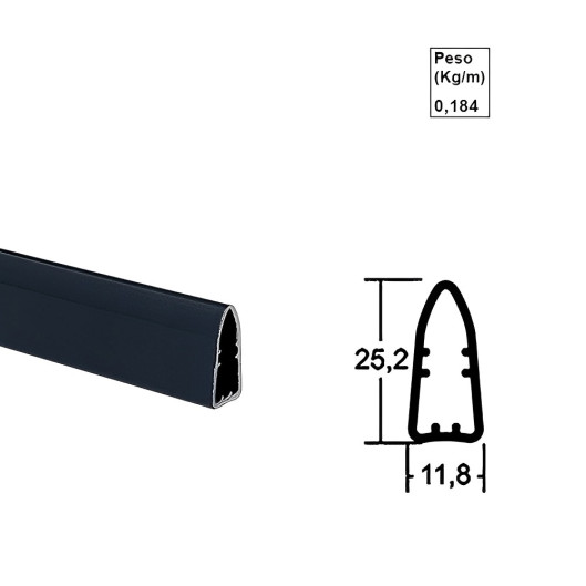 Base Cunha para Double Vision - Preto - AC161