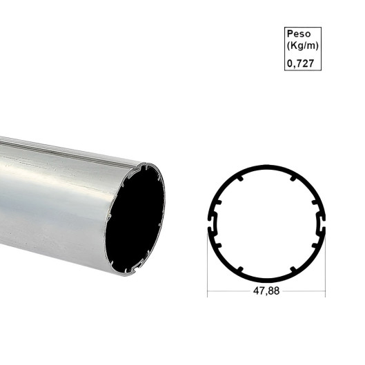 Tubo de 50mm - 6m - AC189